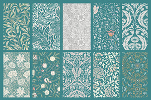 William Morris Seamless Pattern 3