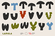 Lapola Letters, a Symbol Font by Fontcamp Type Foundry (Thumbnail 6 of 11)
