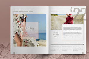 Fashion Brand Portfolio Template