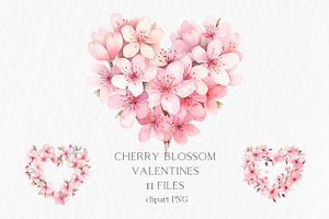 Floral easter watercolor clipart