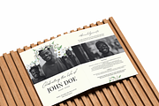 Funeral Program Template Set I Canva, an Invitation Template by The Social Stuff (Thumbnail 7 of 11)
