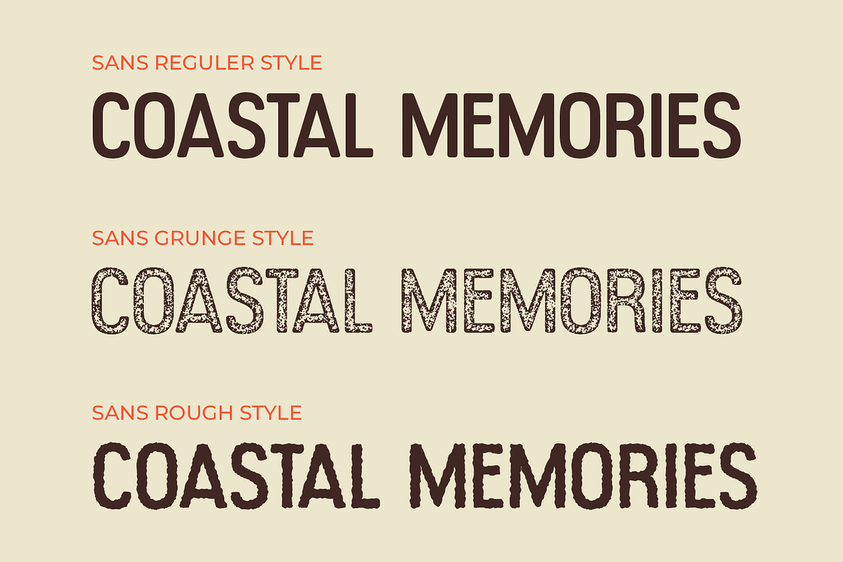 Coastal Memories - Vintage Font Duo, a Handwritten Font by Pixesia Studio (Photo 9 of 12)