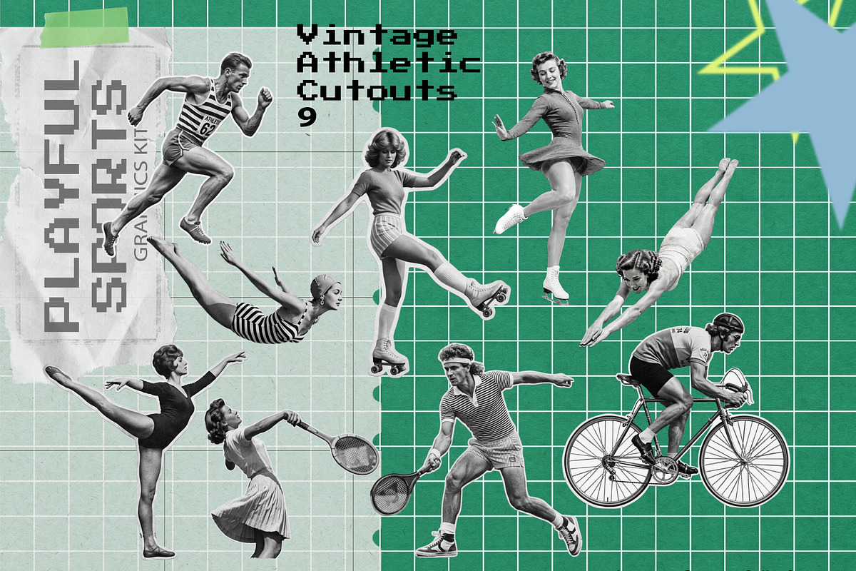 Playful Sports Graphics Kit 170 PNG, an Object Graphic by DreamoraArt (Photo 7 of 10)