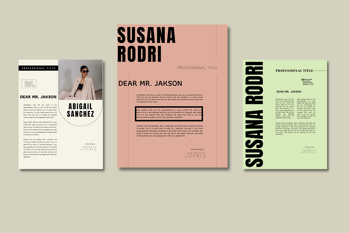 Resume Kit - Canva template, a Resume Template by Prodesign (Photo 6 of 6)