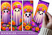 Ghost Bookmark Design Halloween Book, an Illustration by GatewayDesign (Thumbnail 3 of 3)