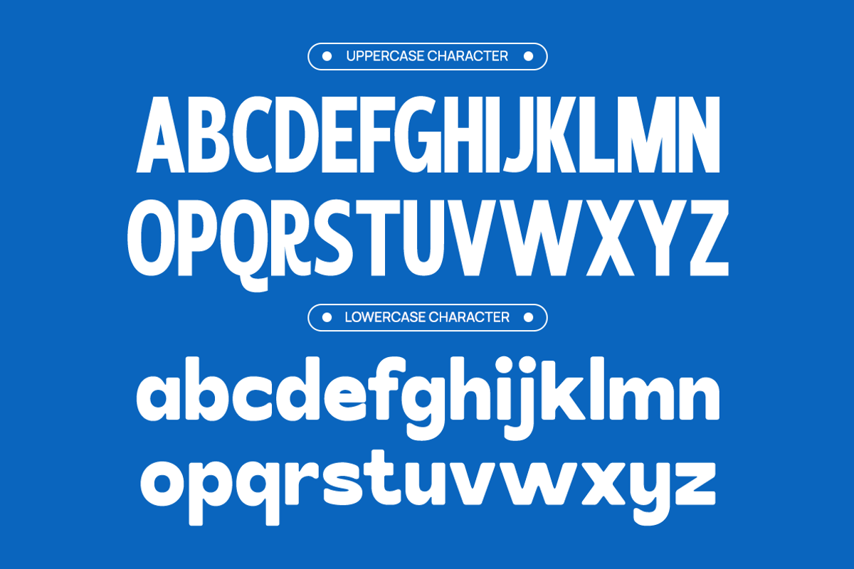 Regotta Bold Display Playful Font, a Sans Serif Font by Rasio Studio (Photo 2 of 9)