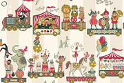 Incredible Circus, a Pattern Graphic by HannaSymo (Thumbnail 3 of 11)