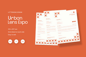 Urban Lens - Letterhead, a Card Template by Fannan Studio