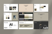 Maxro | Brand Guideline Template, a Presentation Template by Creatiya Type (Thumbnail 10 of 11)