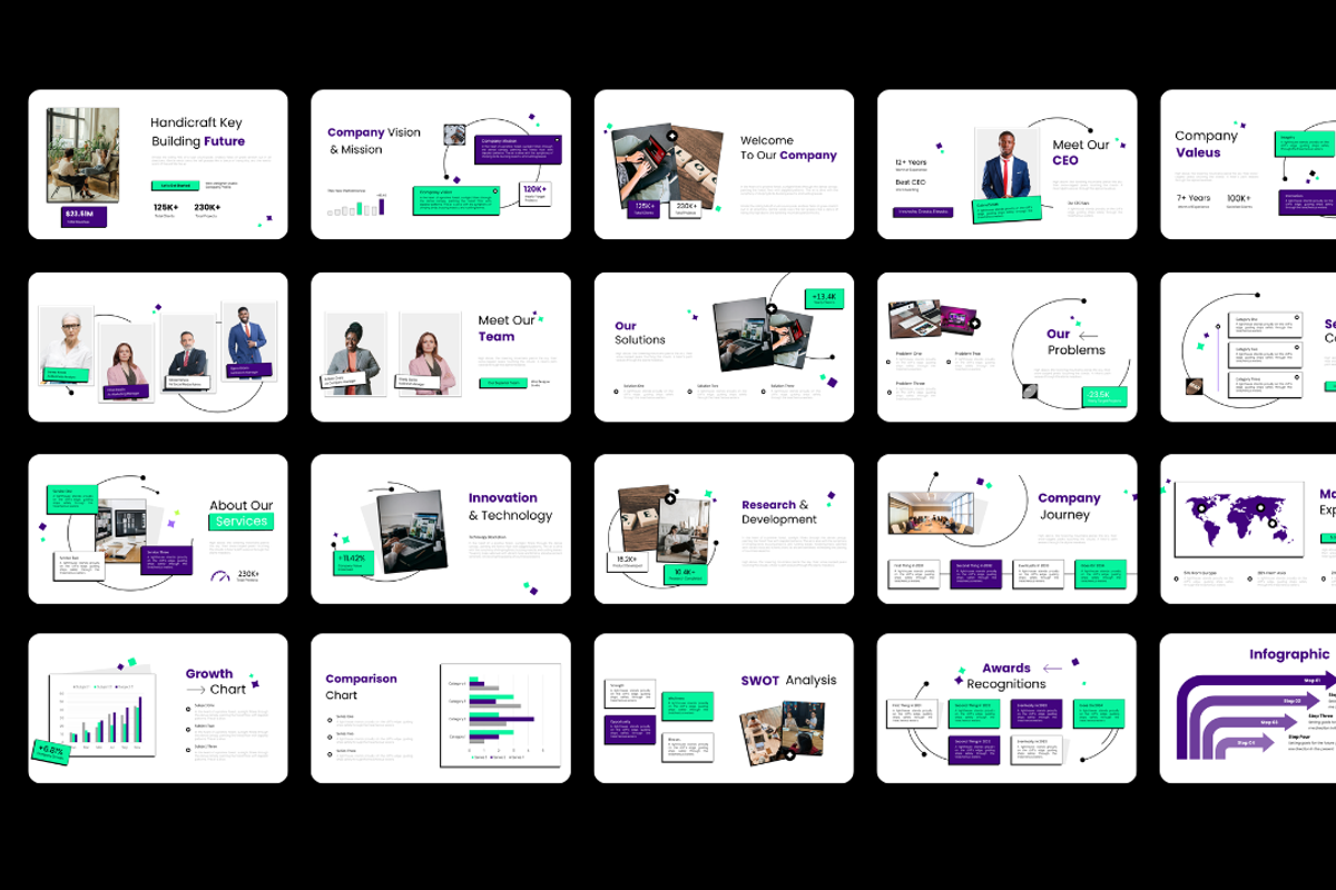 Digital Agency Powerpoint, a Presentation Template by Hammad Arif (Photo 2 of 3)