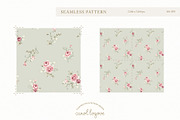 Watercolor Blush Roses Floral Set, a Decorative Illustration by Carol Lozove (Thumbnail 49 of 50)