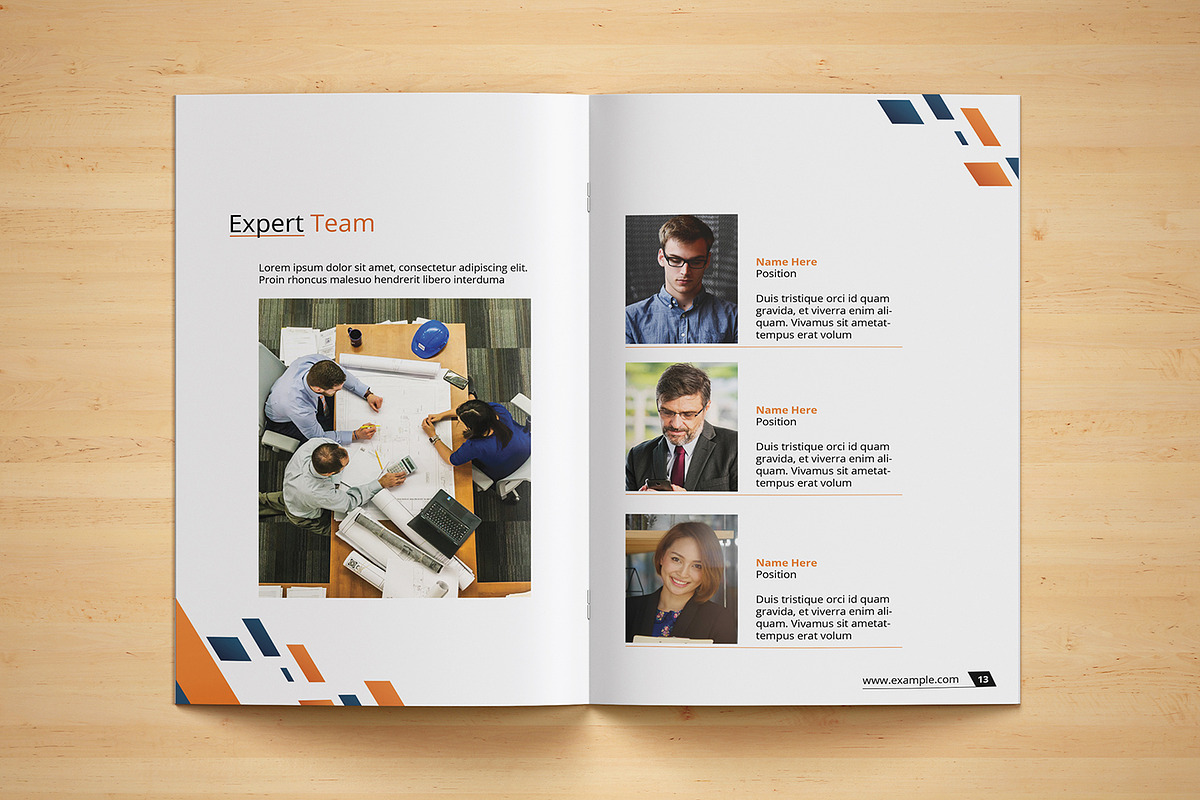 Business Proposal - V01, a Brochure Template by retrographix (Photo 6 of 7)
