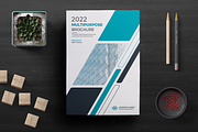 Company Profile Business Brochure, a Brochure Template by Divergent Studio (Thumbnail 1 of 8)