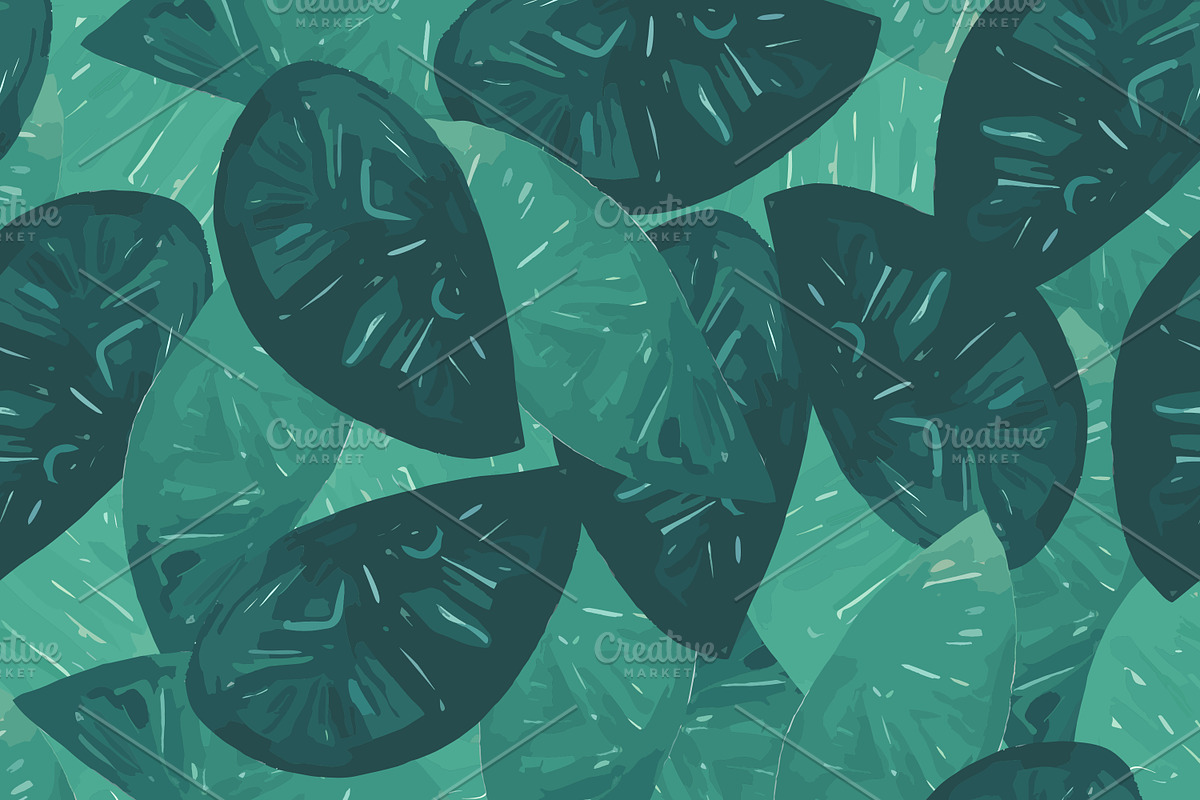 Retro Orange Slices Bundle, a Wallpaper Graphic by Mintpoptrend (Photo 4 of 7)