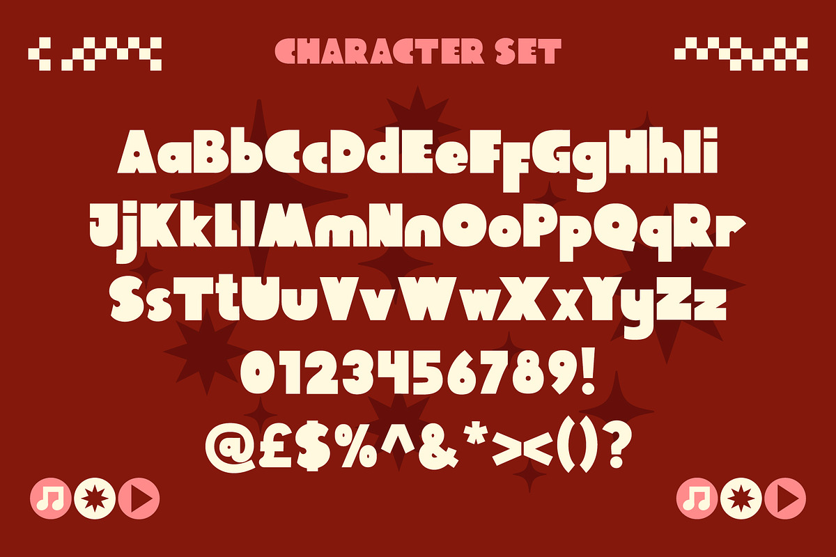 Nyron – Vintage Geometric Font, a Sans Serif Font by Huge Dream Studio (Photo 4 of 9)