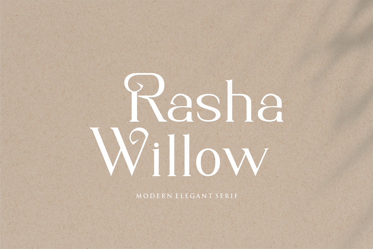 Agata - Modern Elegant Serif, a Serif Font by Vroz Studio (Photo 11 of 11)