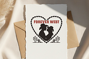 Cowboy Wedding SVG Bundle for Cricut, a Graphic by TanchaArt (Thumbnail 3 of 9)