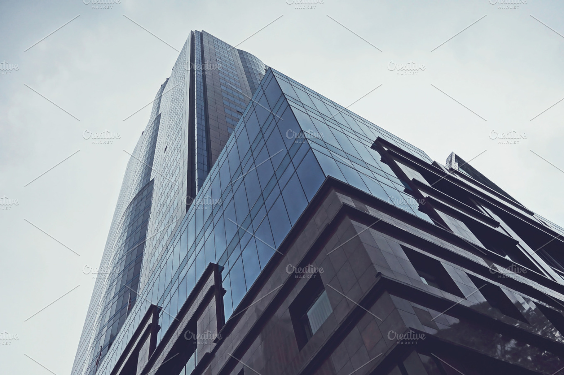 Abstract architecture stock photo containing looking up and architecture