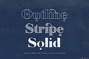 Velvet Gem Font Family, a Serif Font by gafaroff studio (Thumbnail 1 of 15)