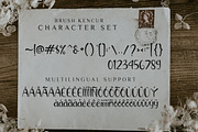 Brush Kencur Hand Written Sans, a Sans Serif Font by Say Studio (Thumbnail 8 of 10)