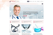 Hot Clinic, a WordPress Template by hot-themes (Thumbnail 3 of 5)