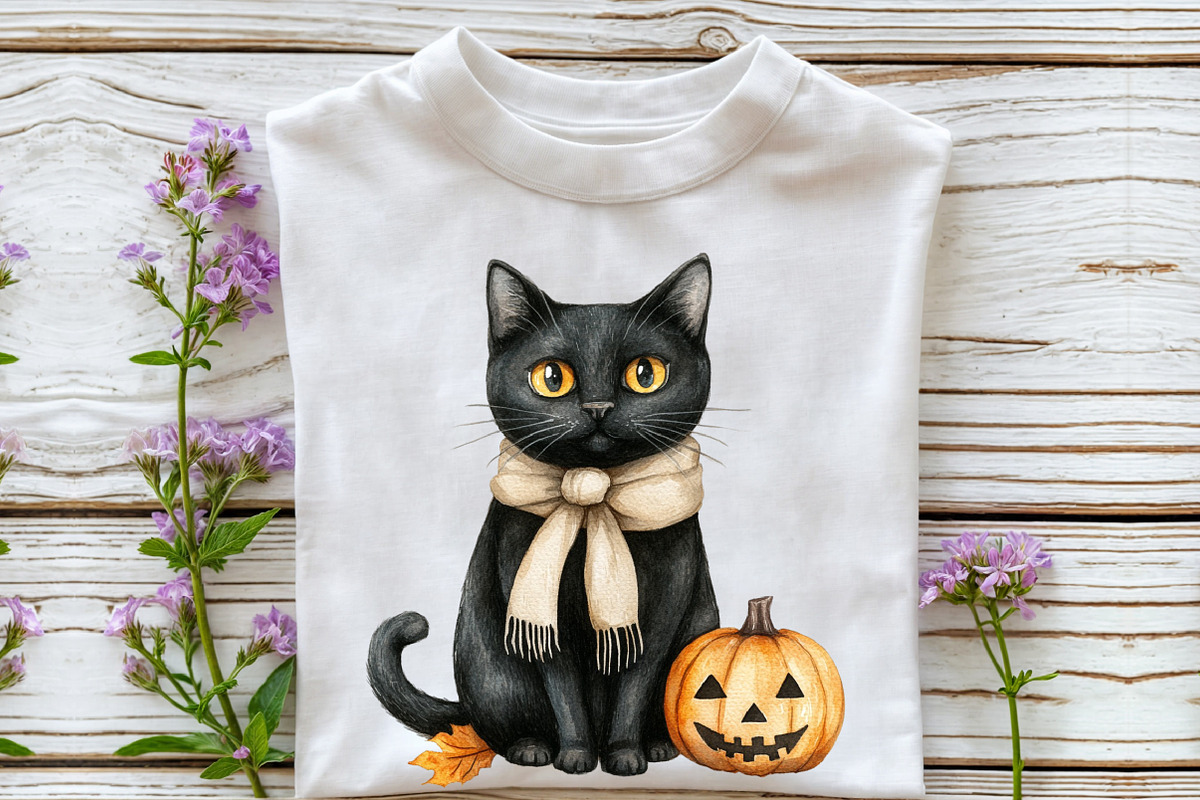 Beige & Black Halloween Clipart, an Illustration by Rose Art (Photo 7 of 7)