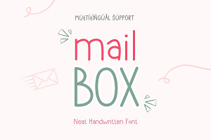 Mailbox - Handwriting Font