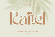 Raftel, a Sans Serif Font by Say Studio (Thumbnail 1 of 13)