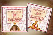 A Cute Birthday Card, a Card Template by El-Studio (Thumbnail 2 of 2)