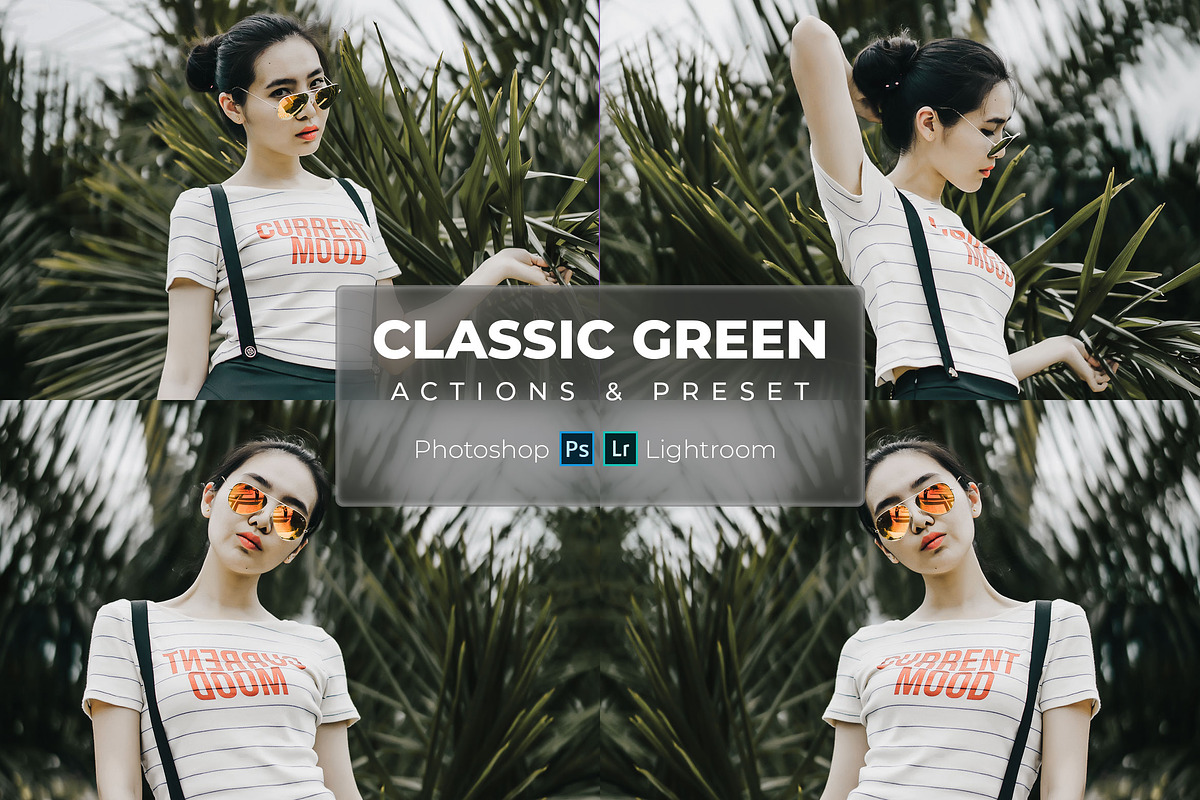 Classic Green Lr Presets & Ps Action, an Action Add-On by Modaldesain (Photo 1 of 3)