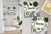 Tea Sketch Collection, an Object Graphic by Live line (Thumbnail 5 of 10)