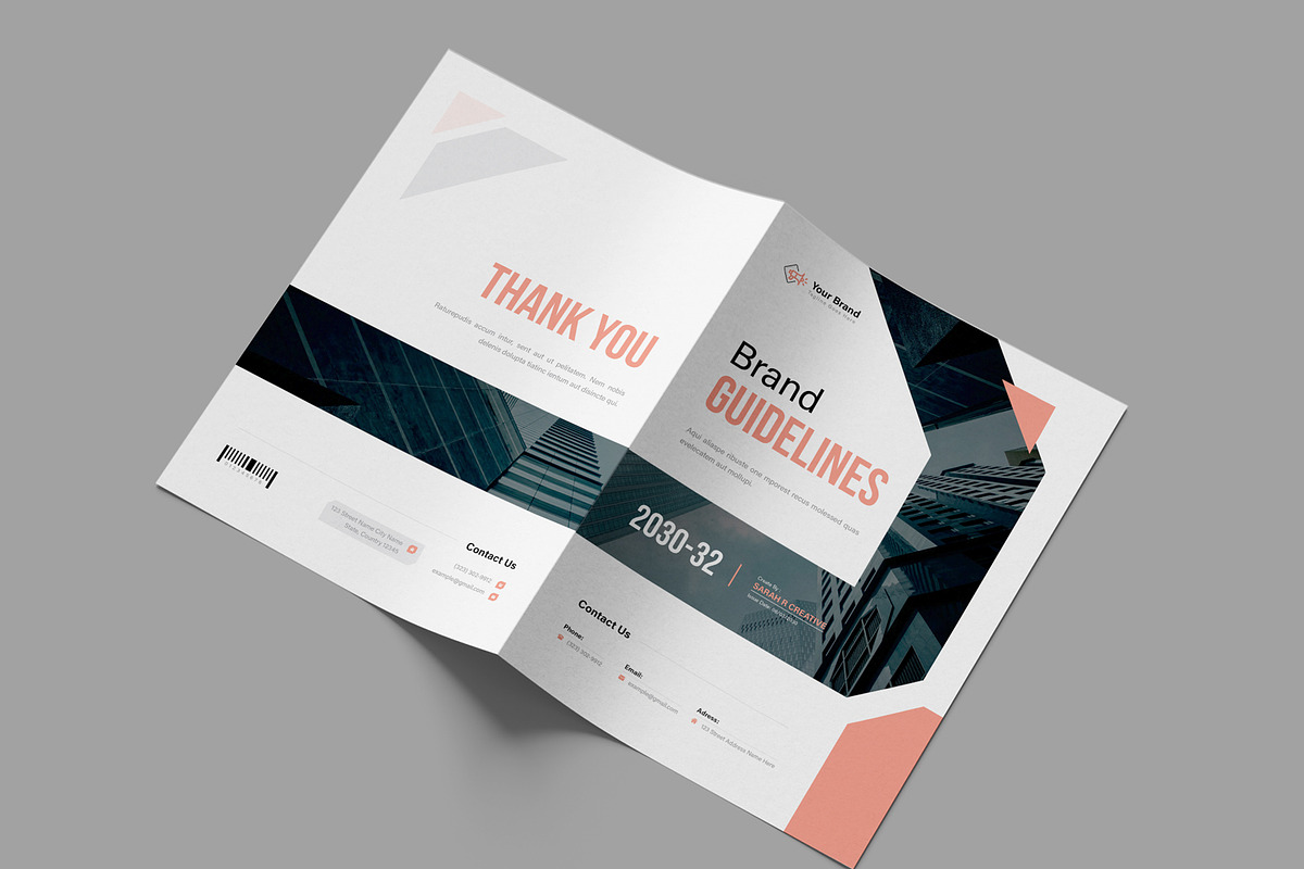 Brand Guidelines Template Design, a Brochure Template by White Graphic (Photo 11 of 11)