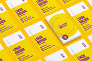 Vibrant Business Card Layout, a Business Card Template by ContestDesign (Thumbnail 3 of 3)