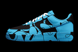 Nike Air Force 1 PSD Mockup