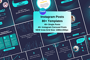Instagram Posts for Technology SaaS, a Social Media Template by GrowthHackingStudio (Thumbnail 1 of 6)