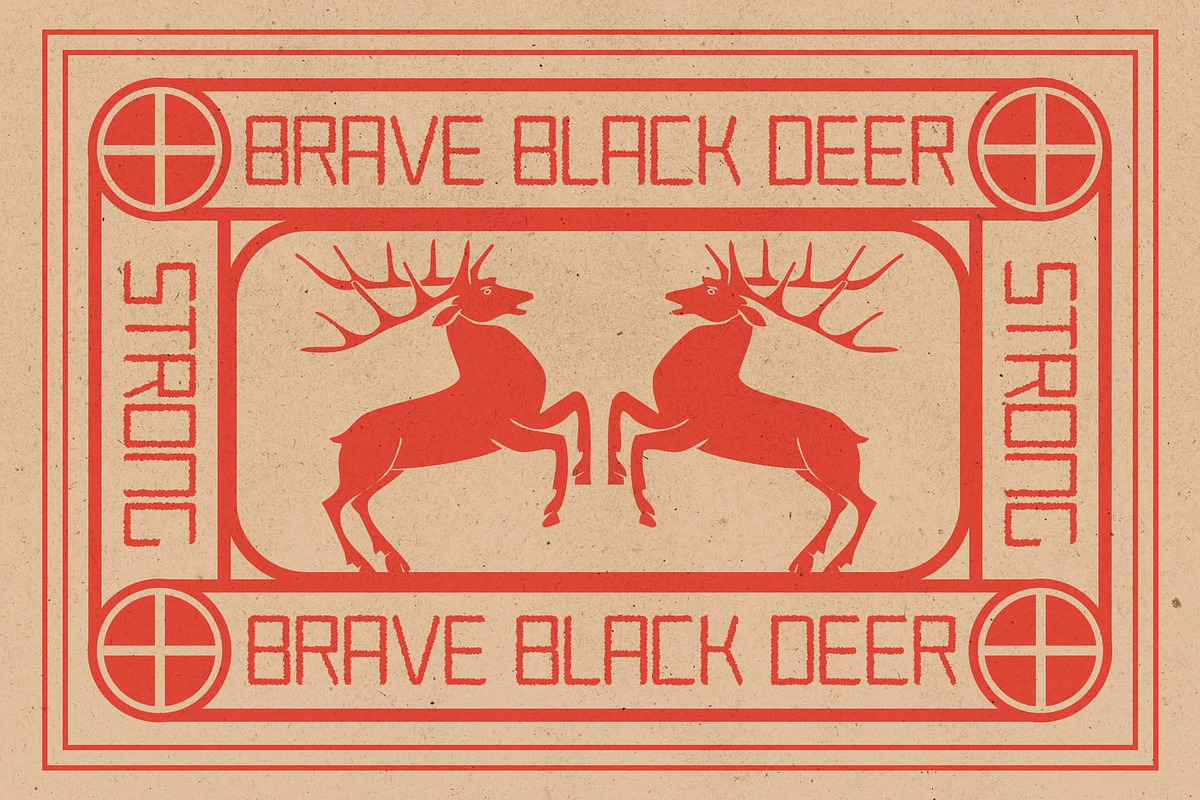 Agaline Rough, a Sans Serif Font by Craft Supply Co. (Photo 7 of 8)