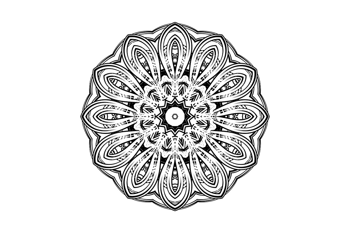 High Quality Mandala Clipart Bundle, a Decorative Illustration by NJ Himel (Photo 82 of 103)
