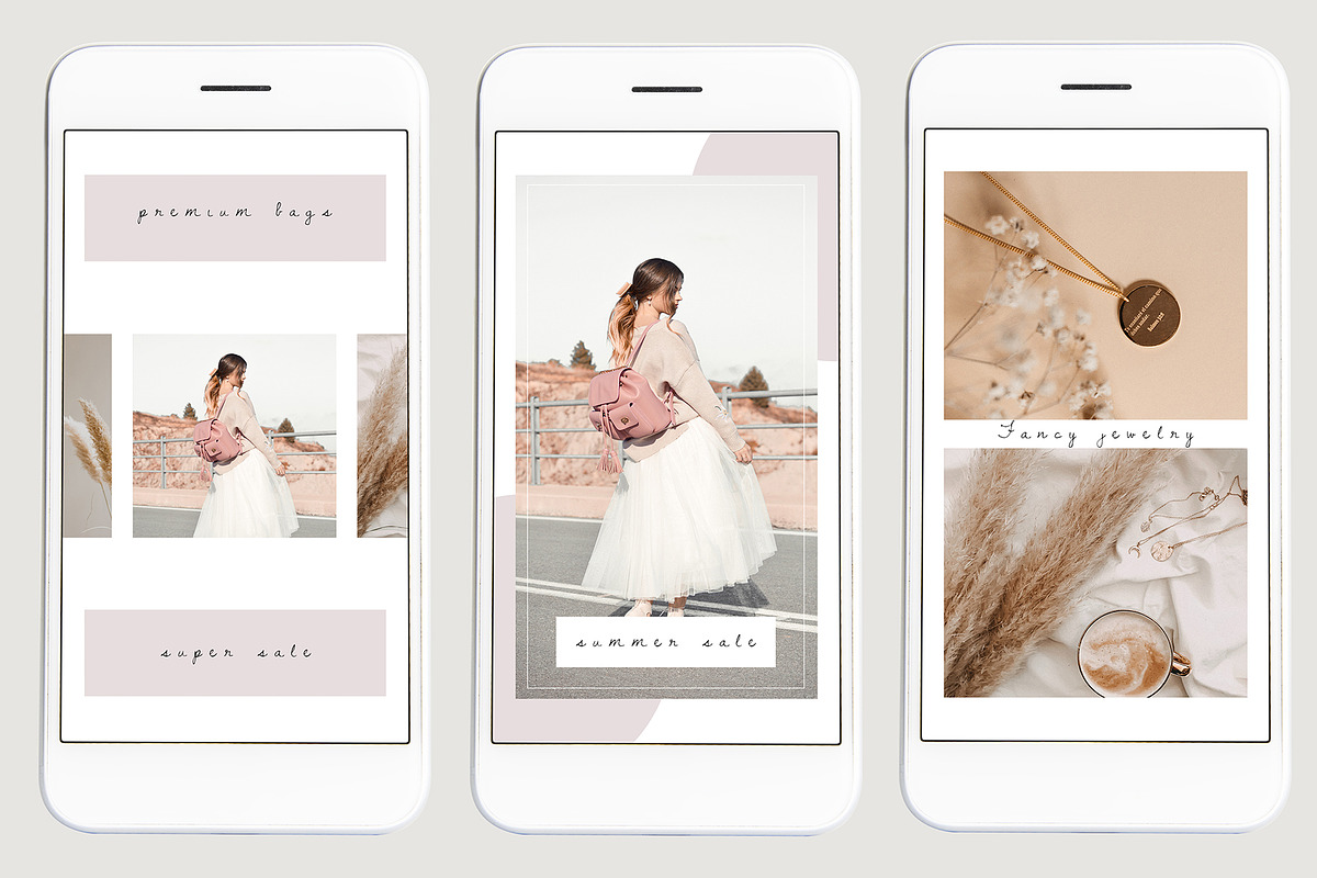Instagram Stories Template Organic, a Social Media Template by Bumblebee (Photo 8 of 9)