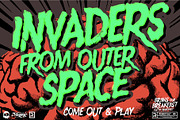 Brains for Breakfast - Sci-Fi Font, a Handwritten Font by Remedy667 (Thumbnail 5 of 10)