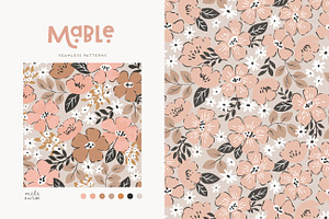 Mable Floral Pattern Collection