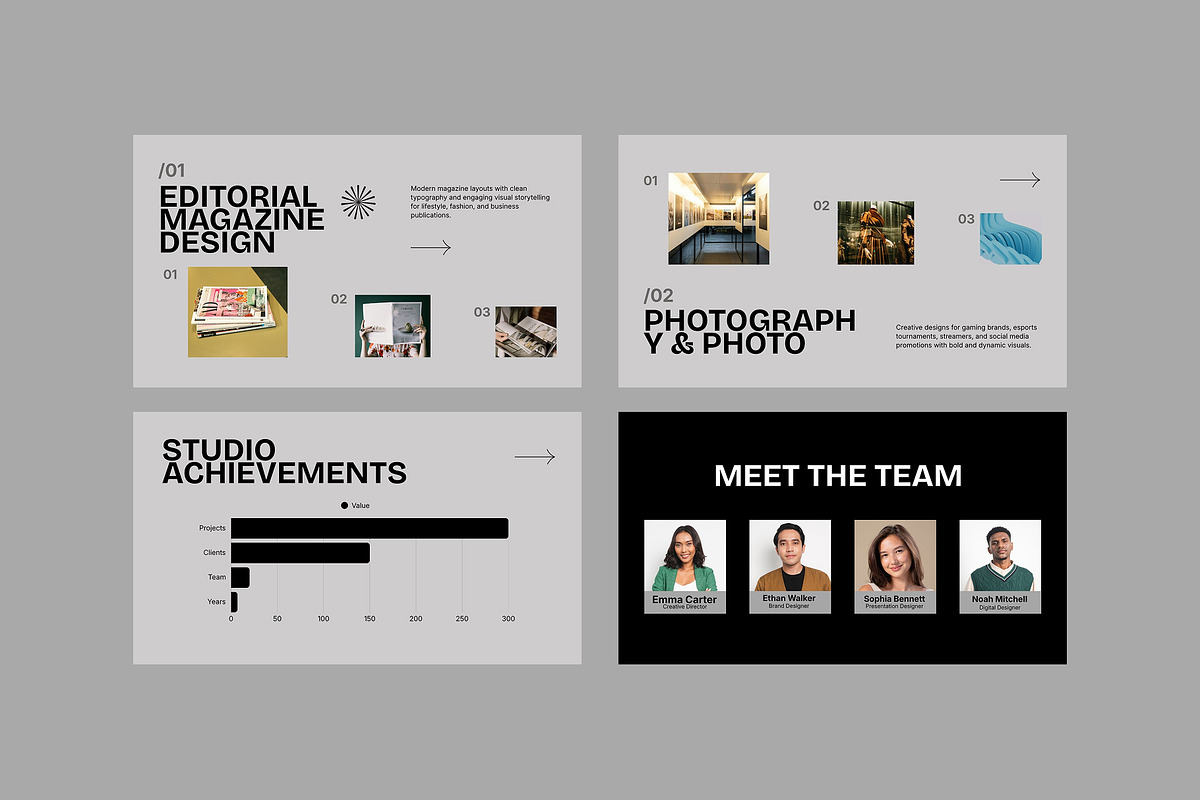 Creative Studio Presentation, a Presentation Template by adoestudio (Photo 4 of 8)
