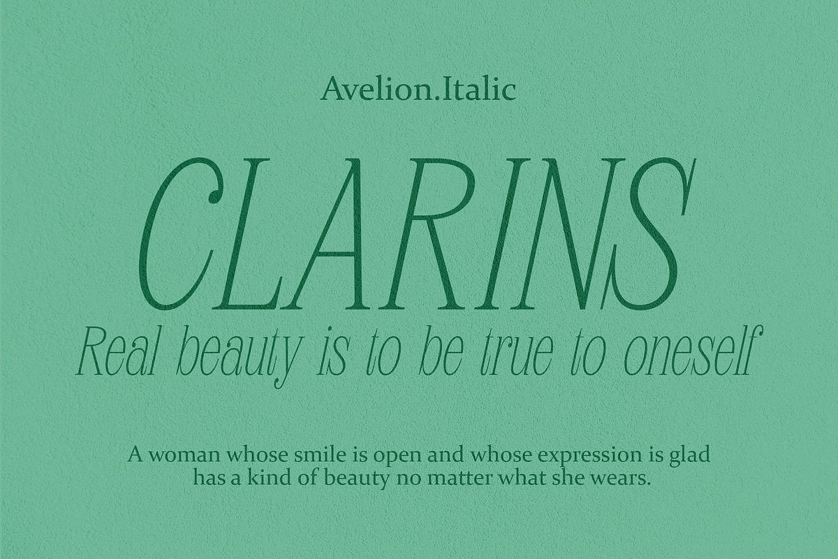 Avelion – Elegant Serif, a Font by Craft Supply Co. (Photo 3 of 8)