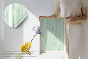 green stripes watercolor pattern, a Pattern Graphic by Pink Studio Art (Thumbnail 5 of 5)