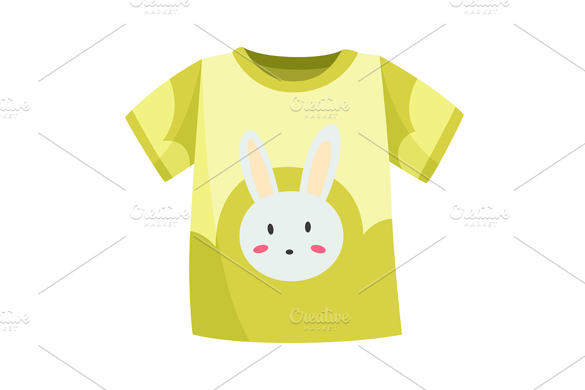 Cute bunny tee, Adorable infant, a Person Illustration by the8monkey