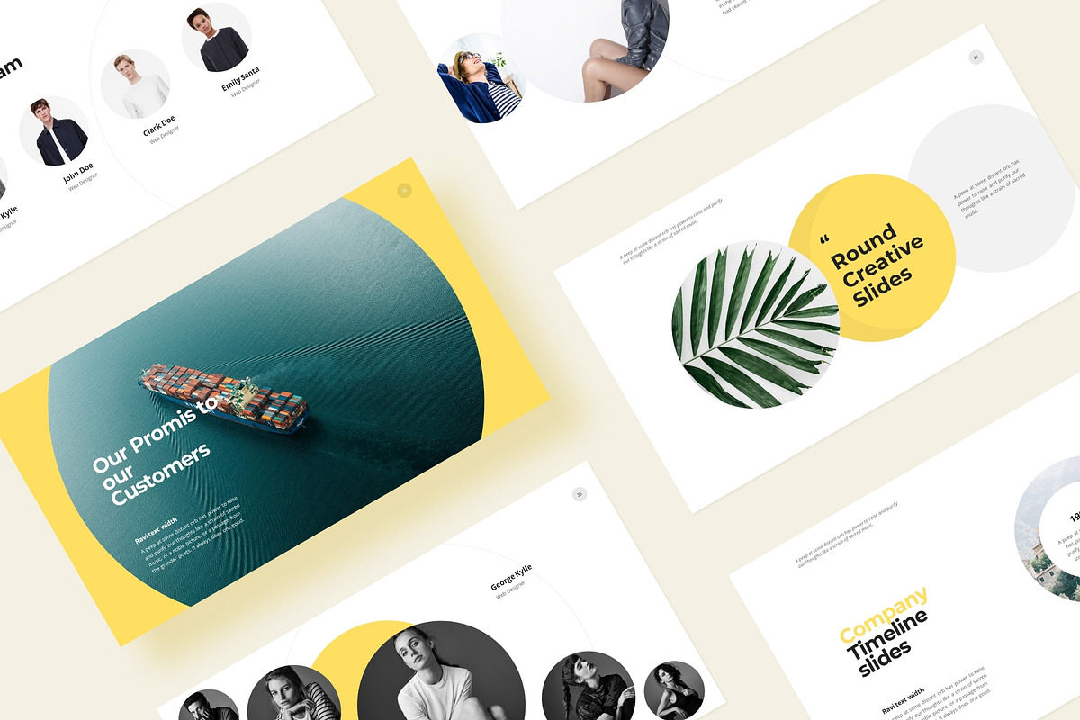 RAVI - Minimalist Presentation, a Presentation Template by TemplateZuu (Photo 6 of 21)