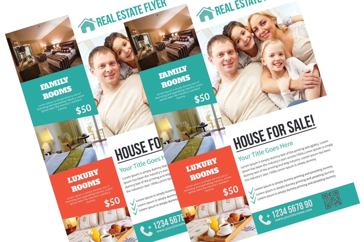 Real Estate Flyer, a Flyer Template by TheGraphicsWorld (Photo 1 of 3)
