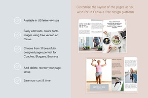 Fitness Coach Ebook Template