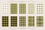 Christmas Plaid Patterns, a Pattern Graphic by PATTERNS etc. (Thumbnail 11 of 16)