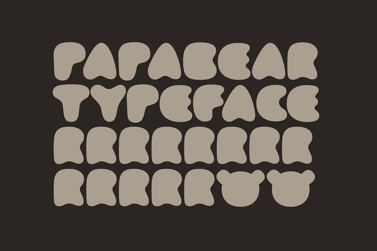 Papa Bear, a Font by Here  FF (Photo 1 of 15)