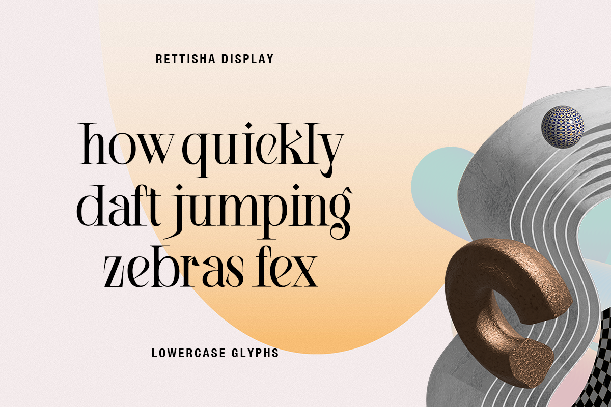 Rettisha Display, a Serif Font by Stripes Studio (Photo 7 of 12)